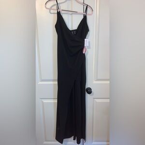 Windsor | Dresses | Lola Formal High Slit Glitzy Glitter Dress | Poshmark